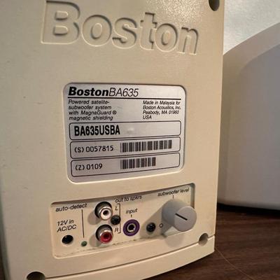 HP LASERJET 1020, BOSTON SPEAKERS & VARIOUS OFFICE SUPPLIES