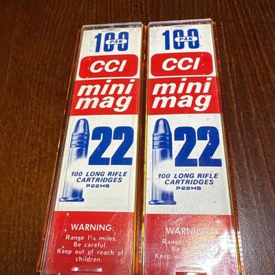 200 rounds .22 cal ammunition