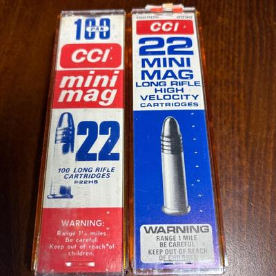 200 rounds .22 cal ammunition