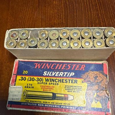 .30 (30-30) Winchester Silvertip