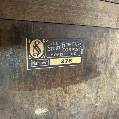 ANTIQUE CHEST OF DRAWERS BY STOUT FURNITURE