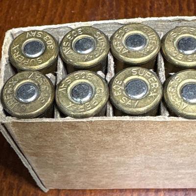 Box of Western Super-X 303 Savage