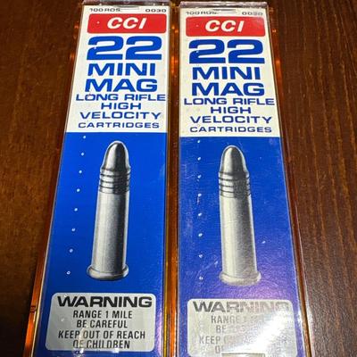 200 rounds .22 cal ammunition