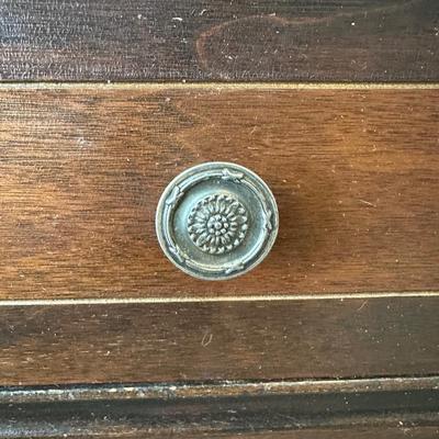 ANTIQUE VANITY WITH STOOL