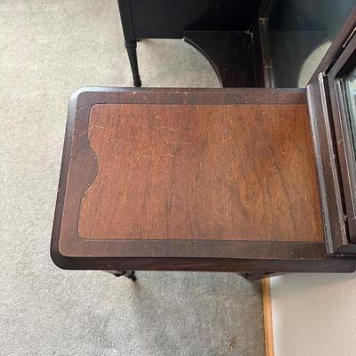 ANTIQUE VANITY WITH STOOL