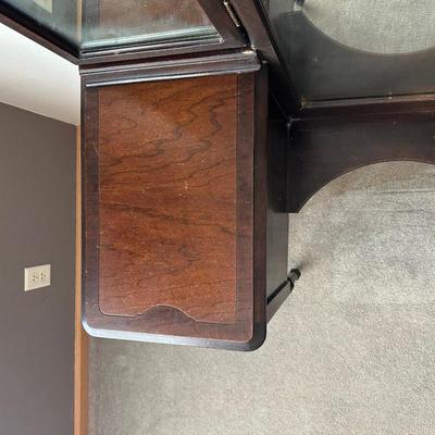 ANTIQUE VANITY WITH STOOL