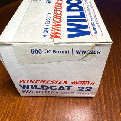 500 rounds .22 ammunition