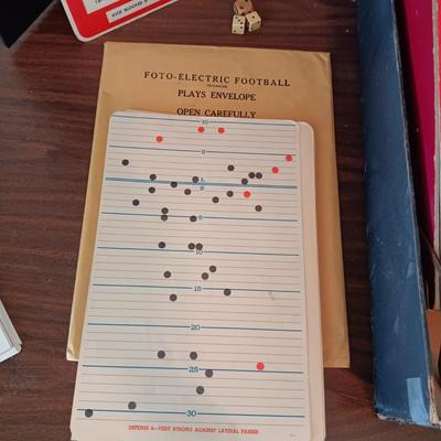 VINTAGE FOTO-ELECTRIC FOOTBALL GAME