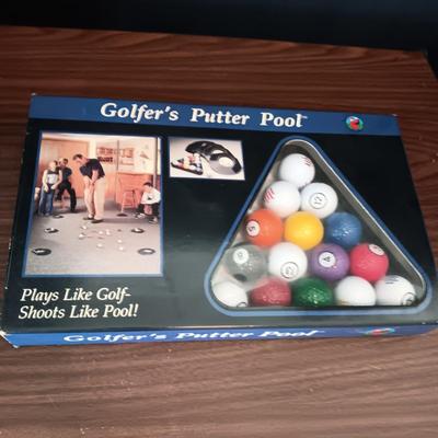 NEW GOLFER'S PUTTER POOL