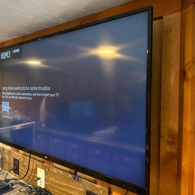 LG 49" LED SMART TV WITH REMOTE, WALL MOUNT AND STAND