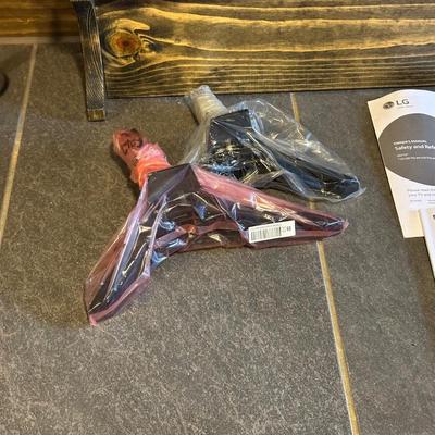 LG 49" LED SMART TV WITH REMOTE, WALL MOUNT AND STAND