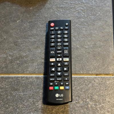 LG 49" LED SMART TV WITH REMOTE, WALL MOUNT AND STAND