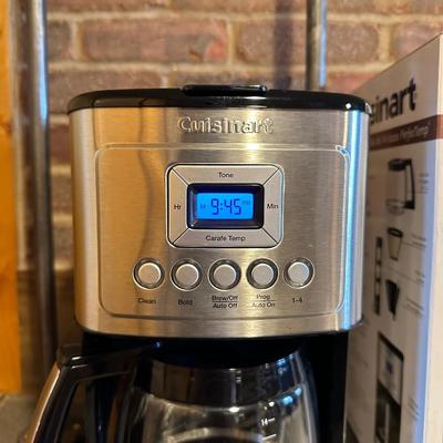 LIKE NEW CUISINART COFFEE MAKER