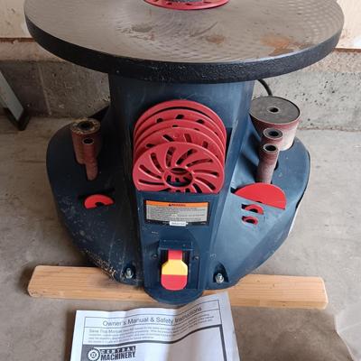 CENTRAL MACHINERY 14" OSCILLATING SPINDLE SANDER