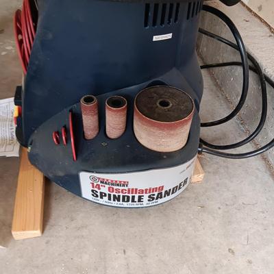 CENTRAL MACHINERY 14" OSCILLATING SPINDLE SANDER