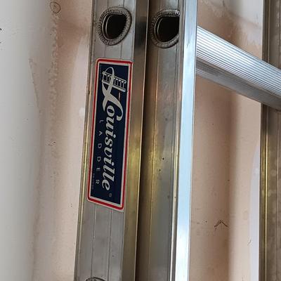 16 FOOT LOUISVILLE ALUMINUM EXTENSION LADDER