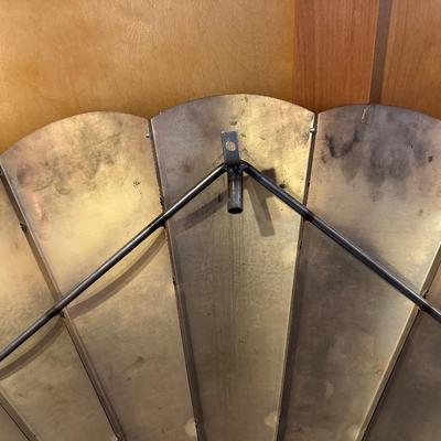 LARGE BRASS FAN