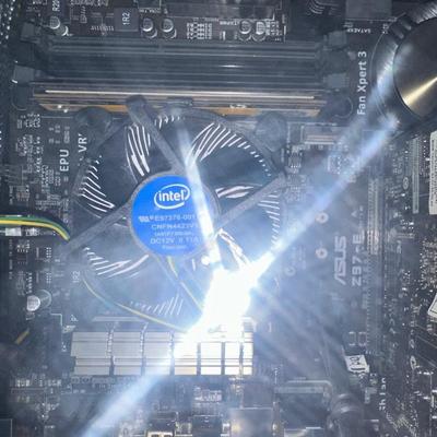 GAMING COMPUTER W/WIN 10, 27" MONITOR, GEAR HEAD SPEAKERS, MOUSE AND KEYBOARD