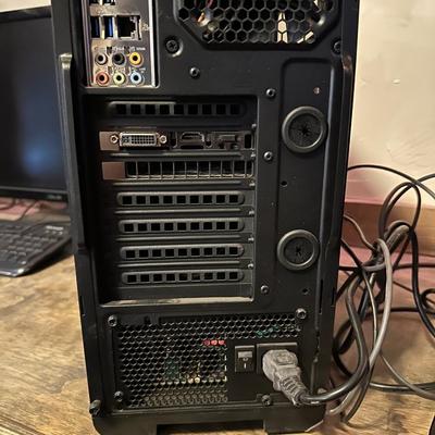 GAMING COMPUTER W/WIN 10, 27" MONITOR, GEAR HEAD SPEAKERS, MOUSE AND KEYBOARD