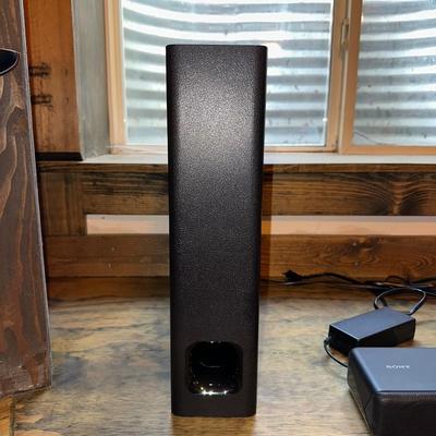 SONY SOUND BAR AND SUBWOOFER