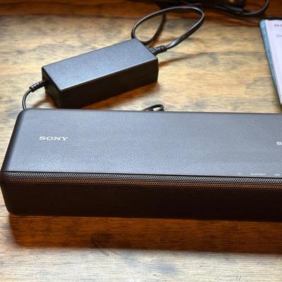 SONY SOUND BAR AND SUBWOOFER