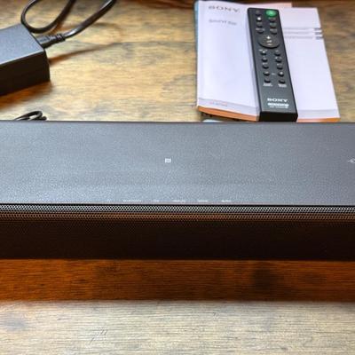 SONY SOUND BAR AND SUBWOOFER