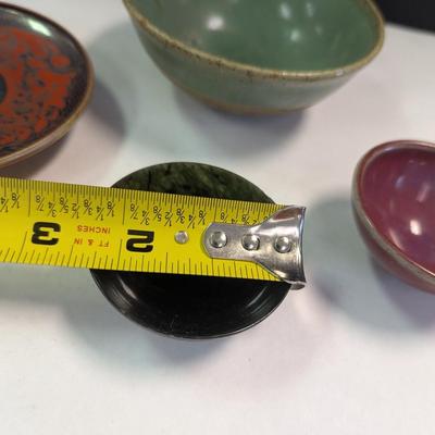 Set of Four Chinoiserie Antique Bowls