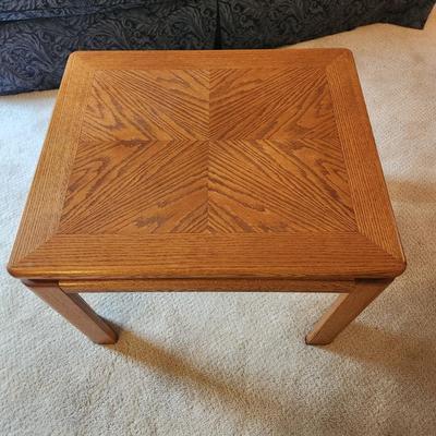 Solid Wood Side Table 28x24x20H