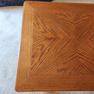 Solid Wood Side Table 28x24x20H