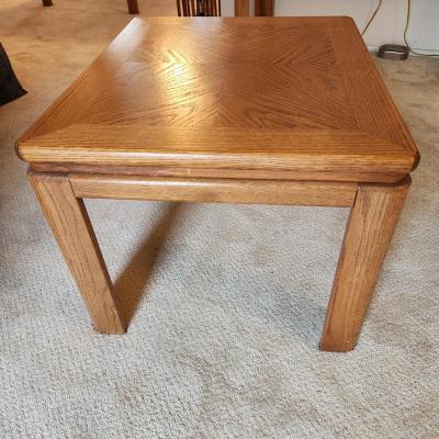 Solid Wood Side Table 28x24x20H