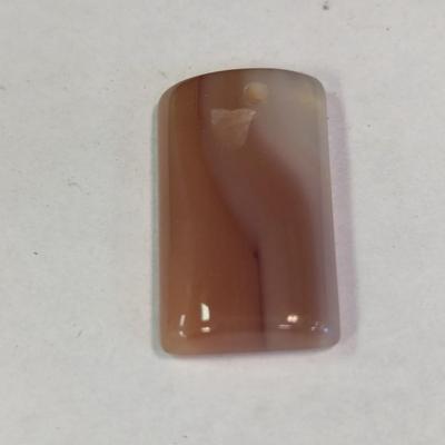 Six Point Red Quartz Crystal & Smooth Stone
