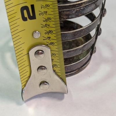 Sterling Caps Nickel Silver 1828 Holders 114g