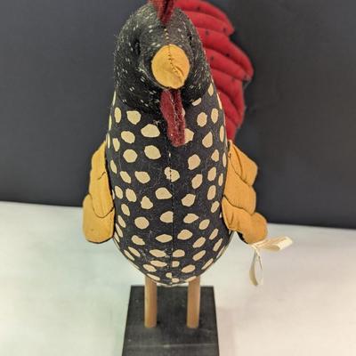 Vintage Hallmark Rooster Patchwork