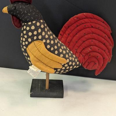 Vintage Hallmark Rooster Patchwork