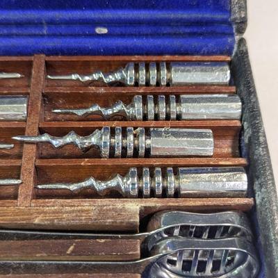 THE BUTTERER, Corn Cobb Buttering Spoons Set Of 4 Stainless Steel, The Original 1940s Era Stamped Racine WI Patent Pending
