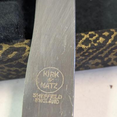 Antique Krik & Matz Genuine Pearl Hors D'Oeuvers Set