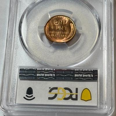 PCGS CERTIFIED 1951-D MS66 RED LINCOLN CENT AS PICTURED.