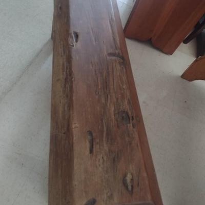 Hand Crafted Rustic Log Bench Cabin Furniture