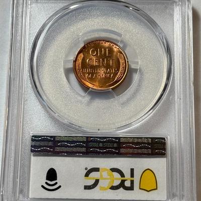 PCGS CERTIFIED 1955-P MS66 RED LINCOLN CENT AS PICTURED.