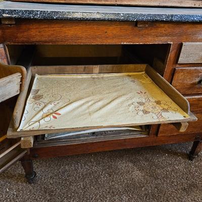 Vintage Hoosier Cabinet (G2-JS)