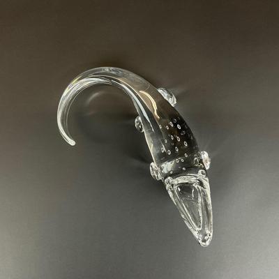 Sale Photo Thumbnail #827: This is a Steuben crystal alligator sculpture by James Houston in 1968
Measurements:
10” in length, 4.25” in height, 3” in width