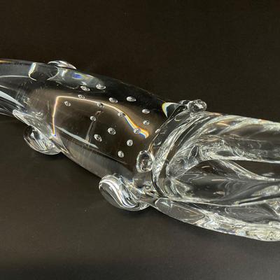 Sale Photo Thumbnail #828: This is a Steuben crystal alligator sculpture by James Houston in 1968
Measurements:
10” in length, 4.25” in height, 3” in width