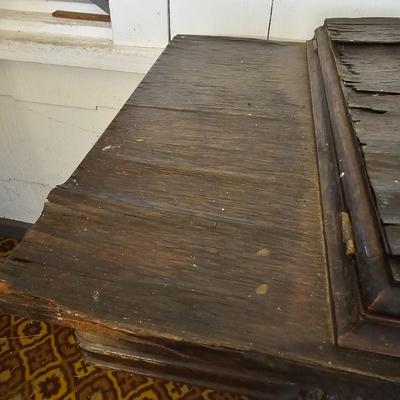 Antique Singer Treadle Sewing Machine & Cabinet (G1-JS)