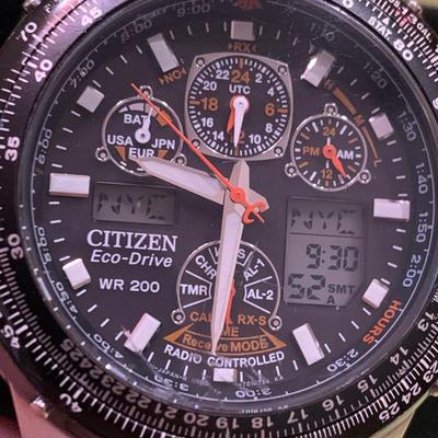 Citizen Eco-Drive Sky Hawk WR 200 Bar Men’s Watch