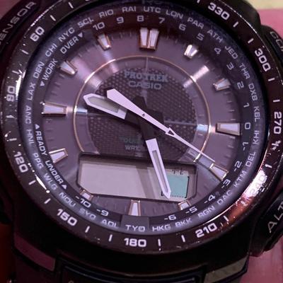 Men’s Casio Pro Trek Touch Solar PRW-5100 Watch - Tested