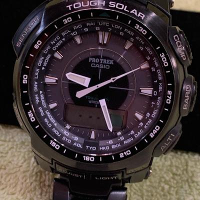 Men’s Casio Pro Trek Touch Solar PRW-5100 Watch - Tested