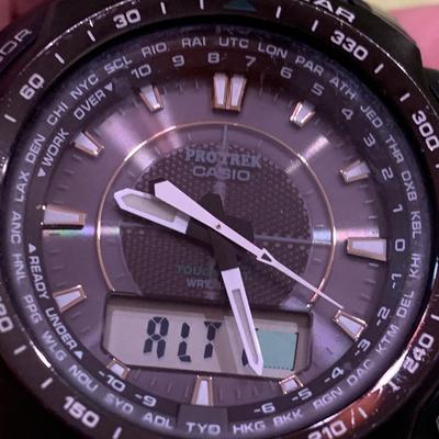 Men’s Casio Pro Trek Touch Solar PRW-5100 Watch - Tested