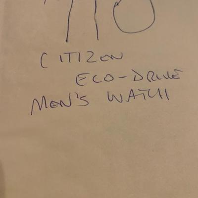 Men’s Citizen Eco-Drive WR 200 Watch - Needs TLC