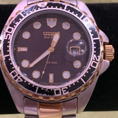 Men’s Citizen Eco-Drive WR 200 Watch - Needs TLC