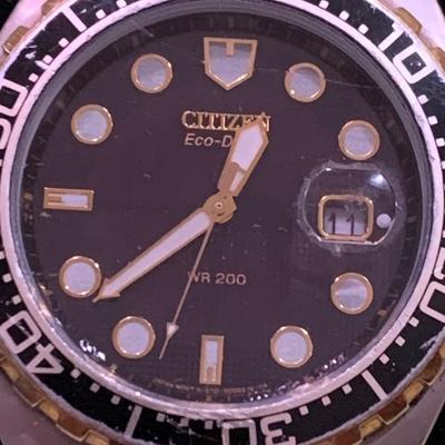 Men’s Citizen Eco-Drive WR 200 Watch - Needs TLC